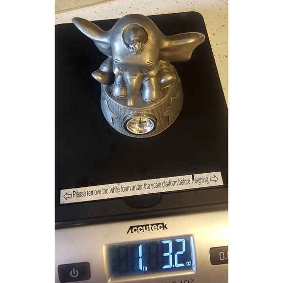 Disney Dumbo Limited Edition Pewter Clock Figure Quartz #412/5000 Malaysia WORKS - Picture 12 of 16